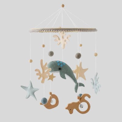 Mobile bébé ꓲ Baleine - Décors de BéBé