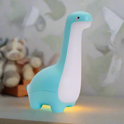 Veilleuse bébé Dinosaure bleu