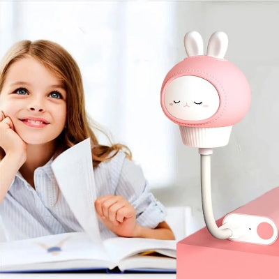 veilleuse bébé - SweetDream™ - lapin fille souriante