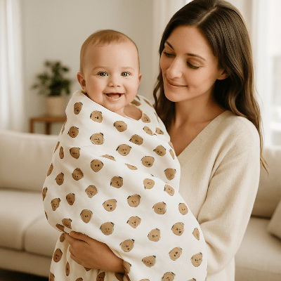 couverture bébé mioumiou bébé enveloppante