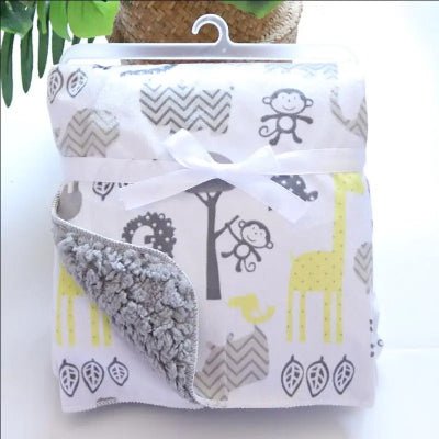 COUVERTURE EN POLAIRE BEBE ꓲ LOULOU - Décors de BéBé
