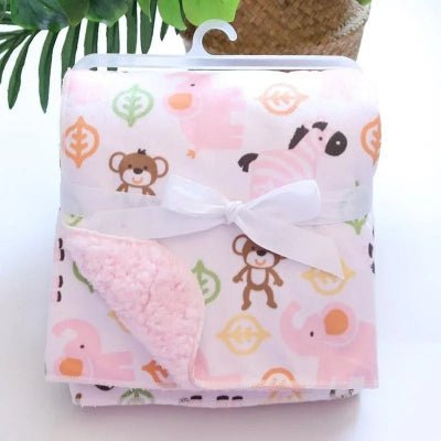 COUVERTURE EN POLAIRE BEBE ꓲ LOULOU - Décors de BéBé