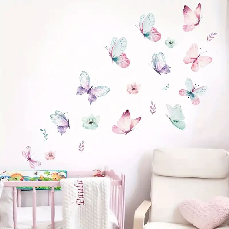 Décoration Murale - ButterfliesSticker™ - Vert - Décors de BéBé