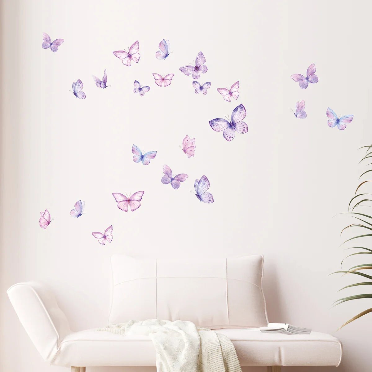 Décoration Murale - ButterfliesSticker™ - Violet - Décors de BéBé