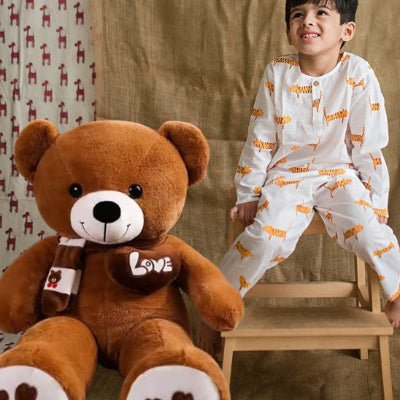 peluche doux teddy rassurant