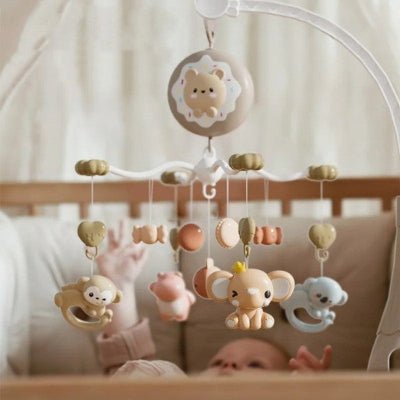 Mobile musical bébé - Animaux exotiques - Décors de BéBé