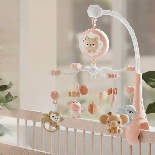 Mobile musical bébé - Animaux exotiques - Décors de BéBé