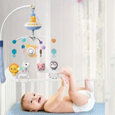 Mobile musical bébé B - Bbell™ ꓲ Drôles d'amis - Décors de BéBé