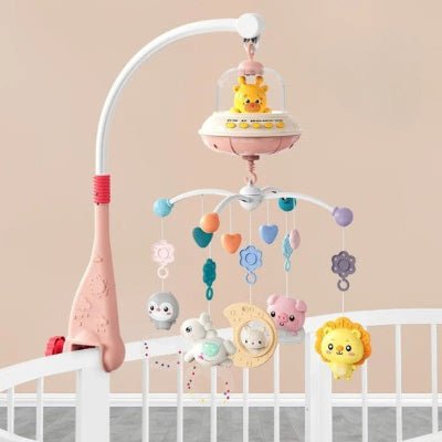 Mobile musical bébé B - Bbell™ ꓲ Drôles d'amis - Décors de BéBé