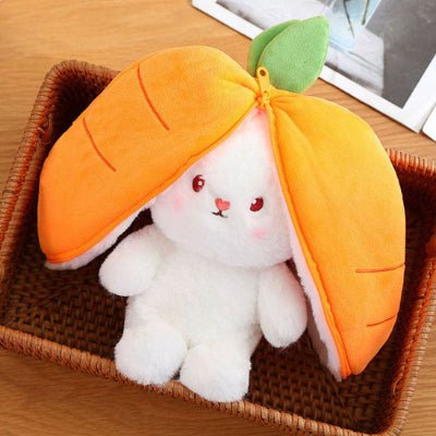 peluche lapin biohop orange