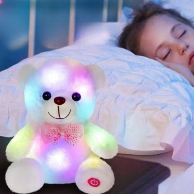 peluche veilleuse teddielumi doux sommeil