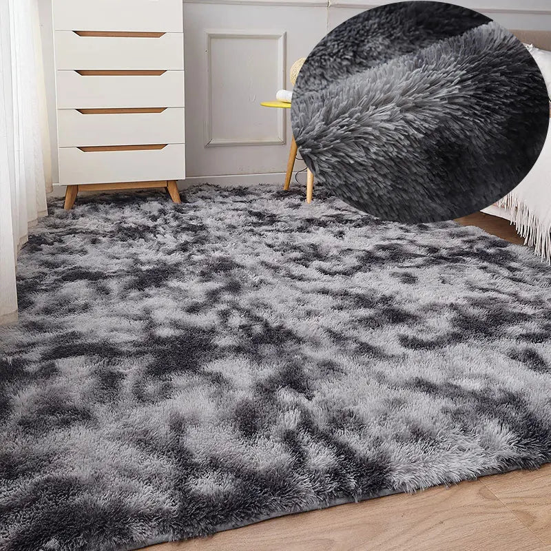 Tapis en Fourrure - HairyRugs™ - Gris - Décors de BéBé