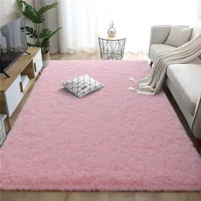 Tapis en Fourrure - HairyRugs™ - Rose - Décors de BéBé