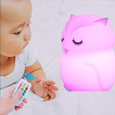 VEILLEUSE BEBE - HIBOU - Décors de BéBé