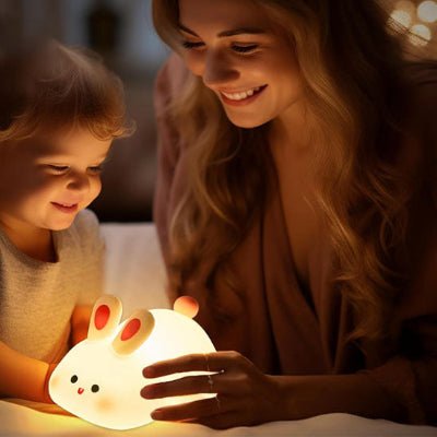 Veilleuse bébé - Lapin mignon - Décors de BéBé